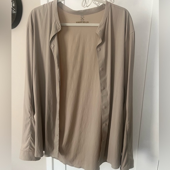 Lululemon x Robert Geller “Travel Shirt”/ button up - Picture 2 of 3